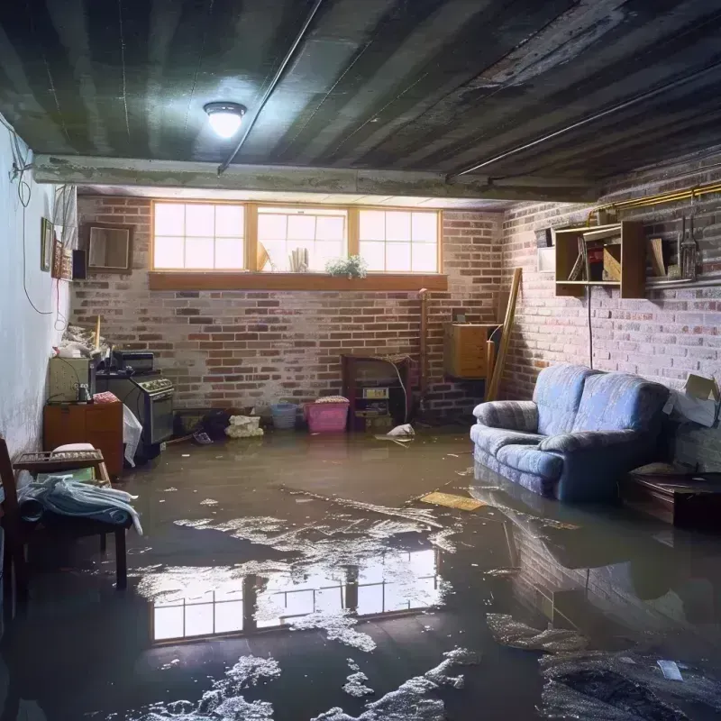 Flooded Basement Cleanup in Bogata, TX